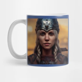 Viking Shield Maiden Mug